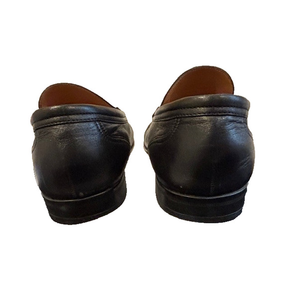 BALLY Colmar Leather mens loafers 9.5E Black Very Nice Condition - Picture 11 of 11